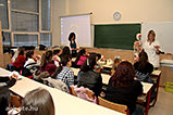 A bicskei általános iskola tanulóinak látogatása