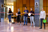 Frisbee Toss Demonstration