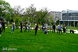 Frisbee Toss Demo