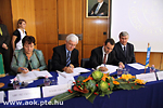 TIOP 2.2.7. pályázat ünnepélyes aláírása